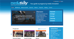 Desktop Screenshot of mediativity.nl